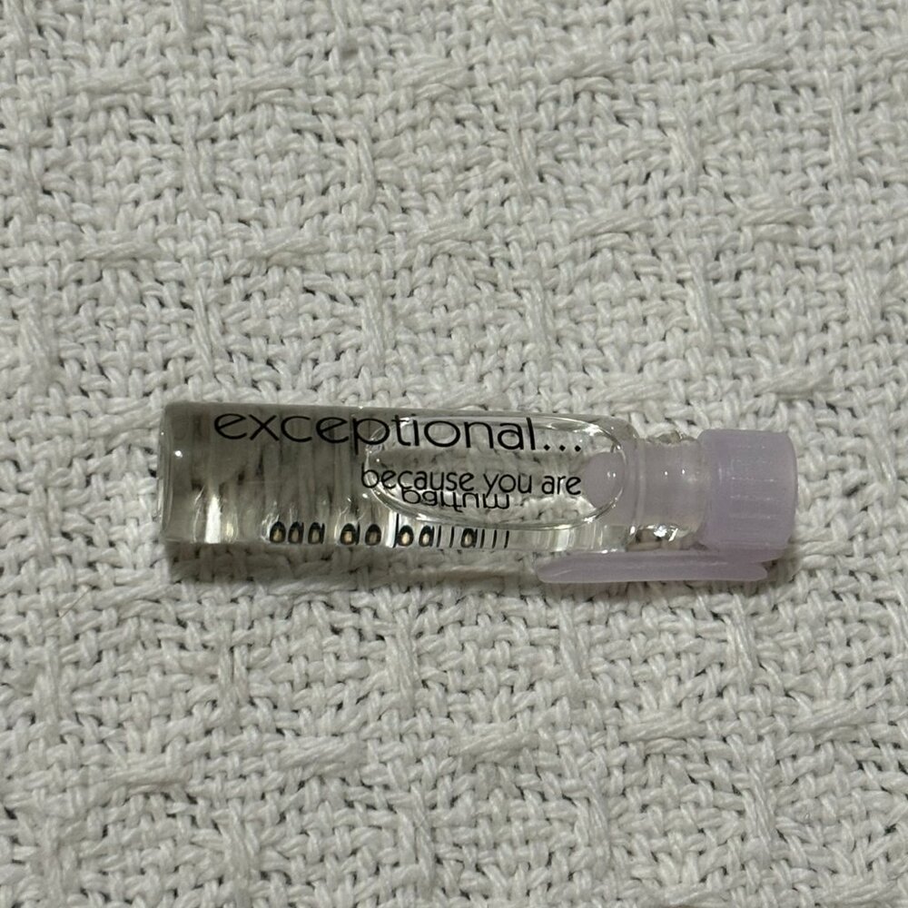 Exceptional Because You Are Exceptional Perfumes Sample